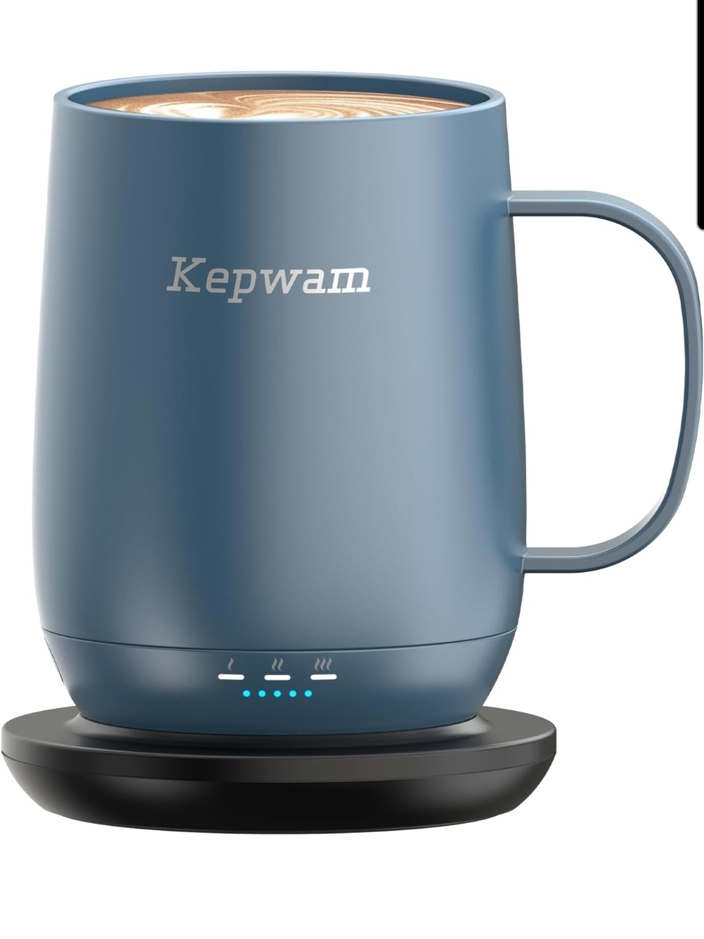 Kepwam T2 Self Heating Coffee Mug 16oz Smart Heated Mug Warmer 149°F No App